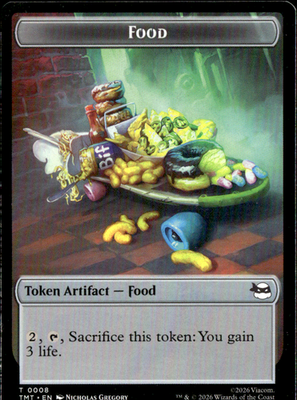 Insect Warrior // Food Double Sided Token TMT 4 // 8 NM0