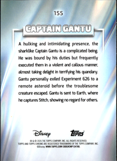 Captain Gantu Base Topps Chrome Disney 155 NM1