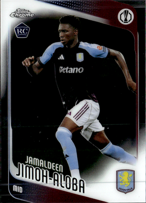 Jamaldeen Jimoh Aloba Base Topps Chrome   8NM0