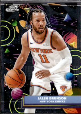 Jalen Brunson Chrome Cosmic 8 NM0