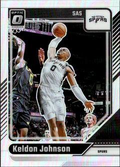 Keldon Johnson Holo Donruss Optic   Holo 161 NM0