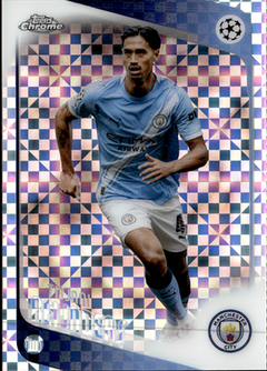 Tijjani Reijnders Geometric Refractor Topps Chrome UEFA Club Competitions 155 NM0