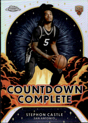 Stephon Castle Countdown Complete Topps Chrome   Countdown Complete CC 13 NM0