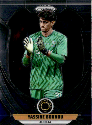 Yassine Bounou Purple Pandora Prizms Panini Prizm FIFA Club World Cup   18 NM0