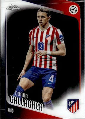 Conor Gallagher Base Topps Chrome UEFA Club Competitions 35 NM0
