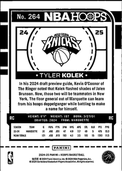 Tyler Kolek Base Hoops Green 264 NM1
