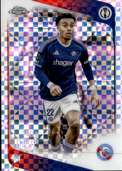 Guela Doué Geometric Refractor Topps Chrome UEFA Club Competitions   180 NM0