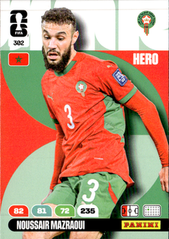 Noussair Mazraoui Base Panini Adrenalyn XL FIFA World Cup 302 NM0