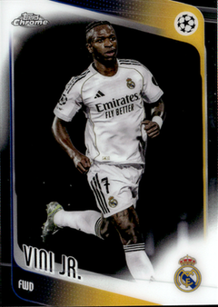 Vini Jr. Base Topps Chrome UEFA Club Competitions 115 NM0