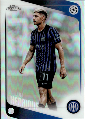 Luis Henrique Refractor Topps Chrome UEFA Club Competitions   Refractor 131 NM0