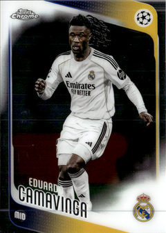 Eduardo Camavinga Base Topps Chrome UEFA Club Competitions 31 NM0