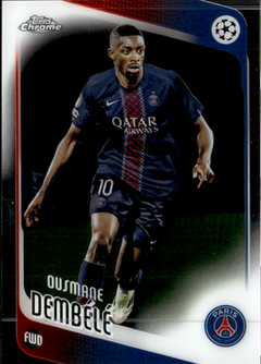 Ousmane Dembélé Base Topps Chrome UEFA Club Competitions 3 NM0
