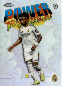 Vini Jr. Power Players Topps Chrome UEFA Club Competitions   PP 14 NM0