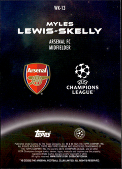 Myles Lewis Skelly Wonderkids Topps Chrome UEFA Club Competitions WK 13 NM1
