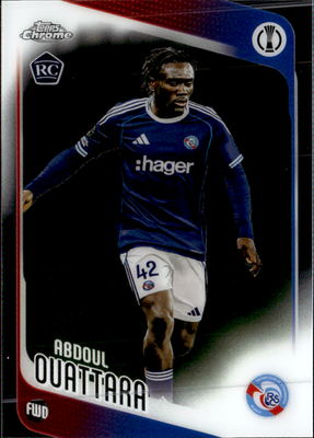 Abdoul Ouattara Base Topps Chrome UEFA Club Competitions 114 NM0