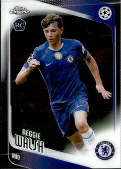Reggie Walsh Base Topps Chrome UEFA Club Competitions 70 NM0