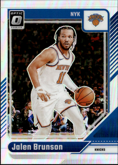 Jalen Brunson Holo Donruss Optic   Holo 78 NM0