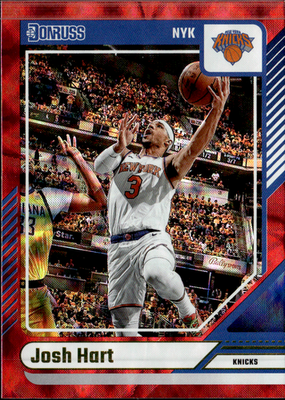 Josh Hart Red Disco Donruss   Red Disco 178 NM0