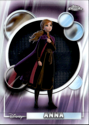 Anna Base Topps Chrome Disney 169 NM0