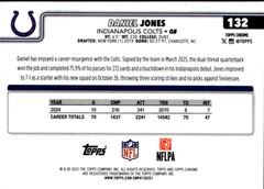 Daniel Jones Topps Chrome Holographic   132(NM)1