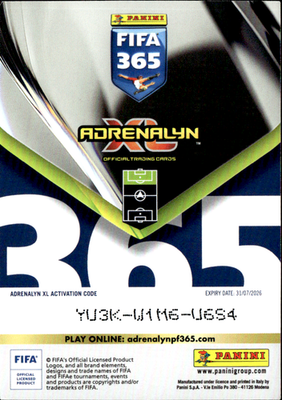 Brian Brobbey Base Panini Adrenalyn XL FIFA 365 AJA17 NM1