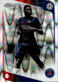 Nuno Mendes Raywave Refractor Topps Chrome UEFA Club Competitions    69 NM0