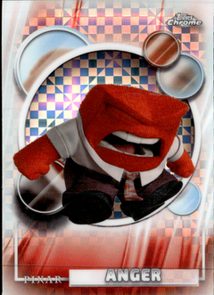 Anger Base Topps Chrome Disney   X Fractor 173 NM0