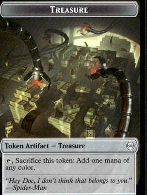 Robot // Food Double Sided Token Foil T Teenage Mutant Ninja Turtles 10 // 8 NM1