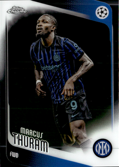 Marcus Thuram Base Topps Chrome UEFA Club Competitions 48 NM0