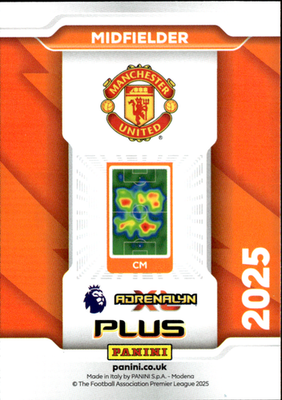 Kobbie Mainoo Blue Panini Adrenalyn XL Premier League Plus   Blue 259 NM1