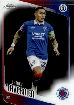 James Tavernier Base Topps UEFA Club Competitions 188 NM0