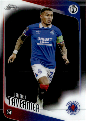 James Tavernier Base Topps UEFA Club Competitions 188 NM0