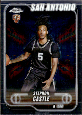Stephon Castle Base Topps Chrome 122 NM0