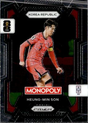 Heung min Son Base Panini Prizm Monopoly FIFA World Cup 83 NM0