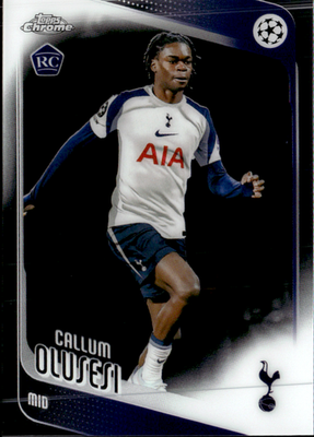 Callum Olusesi Base Topps Chrome UEFA Club Competitions 134 NM0