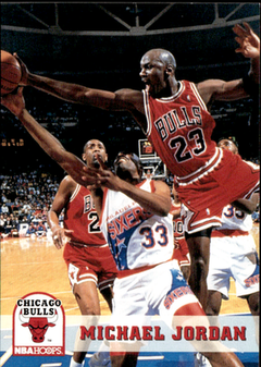 Michael Jordan Base Hoops 28 LP0