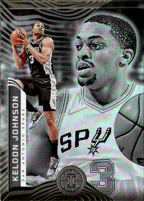 Keldon Johnson Emerald Panini Illusions   Emerald 86 NM0