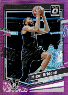 Mikal Bridges Pink Donruss Optic   Pink 199 NM0