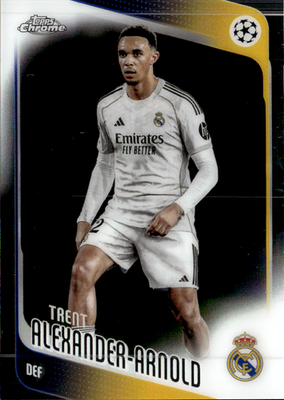 Trent Alexander Arnold Base Topps Chrome UEFA Club Competitions 141 NM0