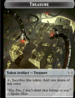 Human Citizen // Treasure Double Sided Token T Marvel's Spider Man 4 // 7 NM1