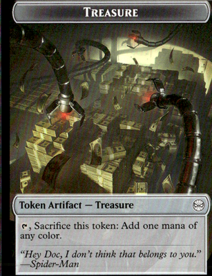 Human Citizen // Treasure Double Sided Token T Marvel's Spider Man 4 // 7 NM1