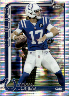 Daniel Jones Topps Chrome Holographic   132(NM)0