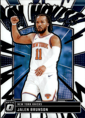 Jalen Brunson My House Donruss Optic   My House 12 NM0
