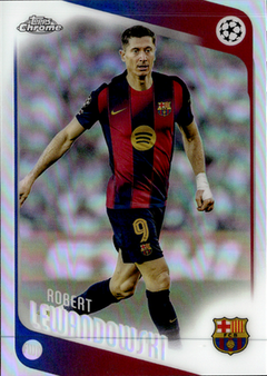 Robert Lewandowski Refractor Topps Chrome UEFA Club Competitions  Refractor 54NM0