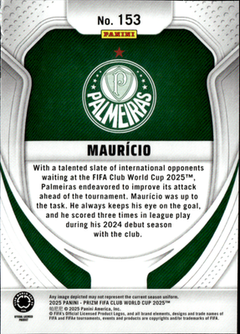 Mauricio Base Panini Prizm FIFA Club World Cup 153 NM1