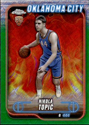 Nikola Topić Base Topps Chrome 119 NM0
