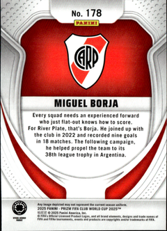 Miguel Borja Base Panini Prizm FIFA Club World Cup 178 NM1