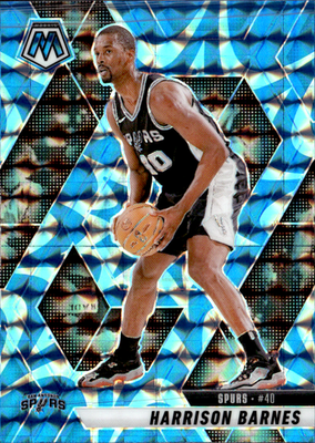 Harrison Barnes Reactive Blue Mosaic Panini Mosaic   Reactive Blue Mosaic 50 NM0