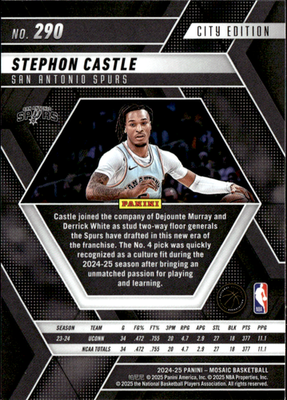 Stephon Castle Base Panini Mosaic 290 NM1