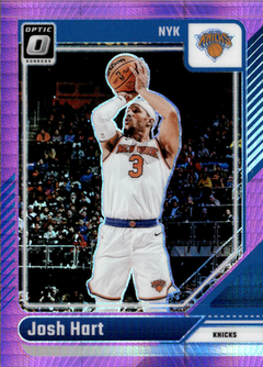 Josh Hart Hyper Pink Donruss Optic   Hyper Pink 102 NM0